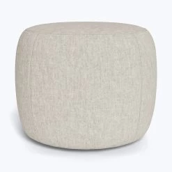 Sam's Round Ottoman -Home Comprehensive Shop 3012726 Ottoman Dayo Dove 1