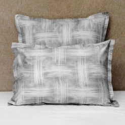 Graffiti Duvet & Shams, Grey -Home Comprehensive Shop 3022498 1