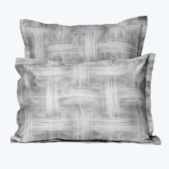 Graffiti Duvet & Shams, Grey