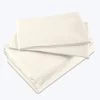 Lineare Percale Sheets & Pillowcases, Ivory -Home Comprehensive Shop 3022505