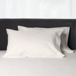Lineare Sateen Sheets & Pillowcases, Ivory 8 Lineare Sateen Sheets & Pillowcases, Ivory -Home Comprehensive Shop 3022507 1