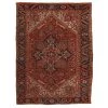 Red Antique Persian Heriz Rug - 8'6" X 11'3"