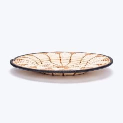 Banana Burst Woven Plate
