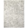 White Transitional Wool Cotton Blend Rug - 9'2" X 12'3" 1 White Transitional Wool Cotton Blend Rug - 9'2" X 12'3" -Home Comprehensive Shop 3023834 1