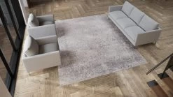 Grey Transitional Wool Cotton Blend Rug - 9' X 11'11" 22 Grey Transitional Wool Cotton Blend Rug - 9' X 11'11" -Home Comprehensive Shop 3023840 2 0ea03ff7 f041 4f8b 9d4f a2c76ed85a7e