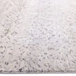 Grey Transitional Wool Cotton Blend Rug - 7'11" X 9'7" 19 Grey Transitional Wool Cotton Blend Rug - 7'11" X 9'7" -Home Comprehensive Shop 3023847 6