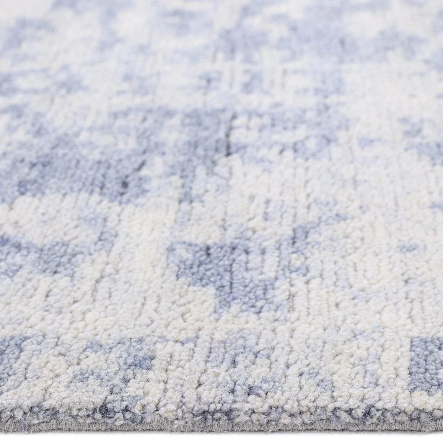 Grey Transitional Wool Cotton Blend Rug - 8'10" X 12'3" 9 Grey Transitional Wool Cotton Blend Rug - 8'10" X 12'3" - Image 7