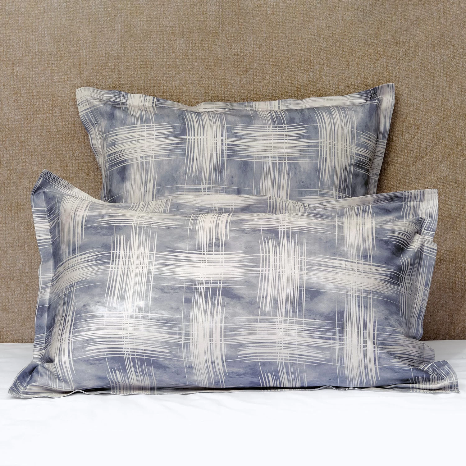 Graffiti Duvet & Shams, Blue 5 Graffiti Duvet & Shams, Blue - Image 3