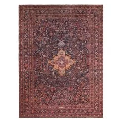 Blue Antique Persian Senneh Rug - 13' X 17'8"