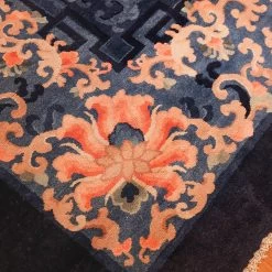 Blue Antique Chinese Rug - 11'1" X 24'6" 11 Blue Antique Chinese Rug - 11'1" X 24'6" -Home Comprehensive Shop 3026485 3