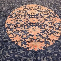 Blue Antique Chinese Rug - 11'1" X 24'6" 13 Blue Antique Chinese Rug - 11'1" X 24'6" -Home Comprehensive Shop 3026485 6