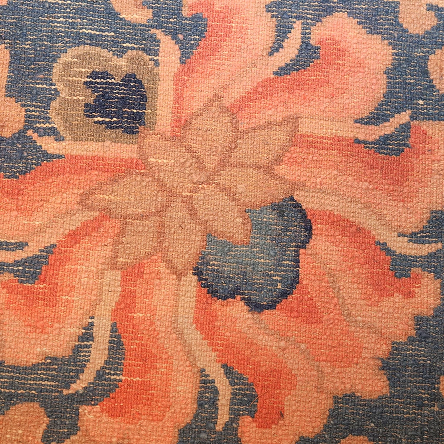 Blue Antique Chinese Rug - 11'1" X 24'6" 9 Blue Antique Chinese Rug - 11'1" X 24'6" - Image 7