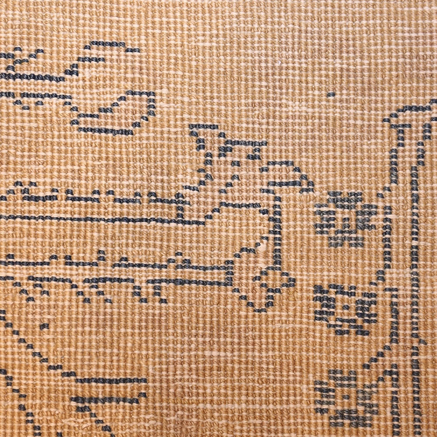 Blue Antique Indian Rug - 10'10" X 18'6" 6 Blue Antique Indian Rug - 10'10" X 18'6" - Image 4