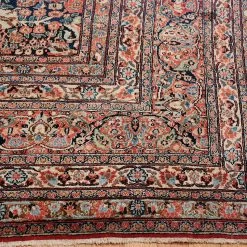 Red Antique Persian Khorassan Rug - 13'3" X 19'2" 16 Red Antique Persian Khorassan Rug - 13'3" X 19'2" -Home Comprehensive Shop 3026501 6