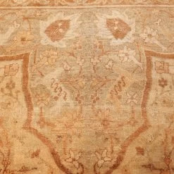 Brown Antique Indian Agra Rug - 16' X 19'6" -Home Comprehensive Shop 3026521 10