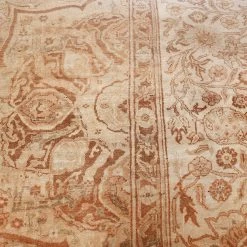 Brown Antique Indian Agra Rug - 16' X 19'6" -Home Comprehensive Shop 3026521 6