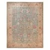 Blue Antique Indian Agra Rug - 11'" X 14'2" 1 Blue Antique Indian Agra Rug - 11'" X 14'2" -Home Comprehensive Shop 3026528 1