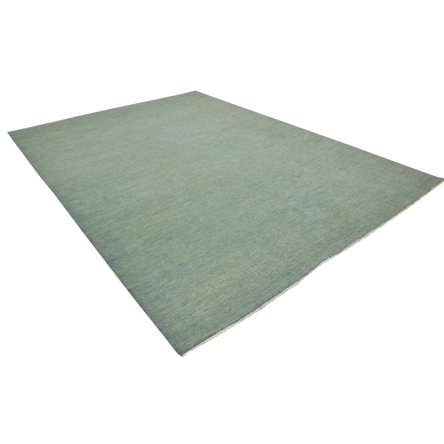 Distressed Solid Wool Area Rug - 9' X 12' 17 Distressed Solid Wool Area Rug - 9' X 12' - Image 15