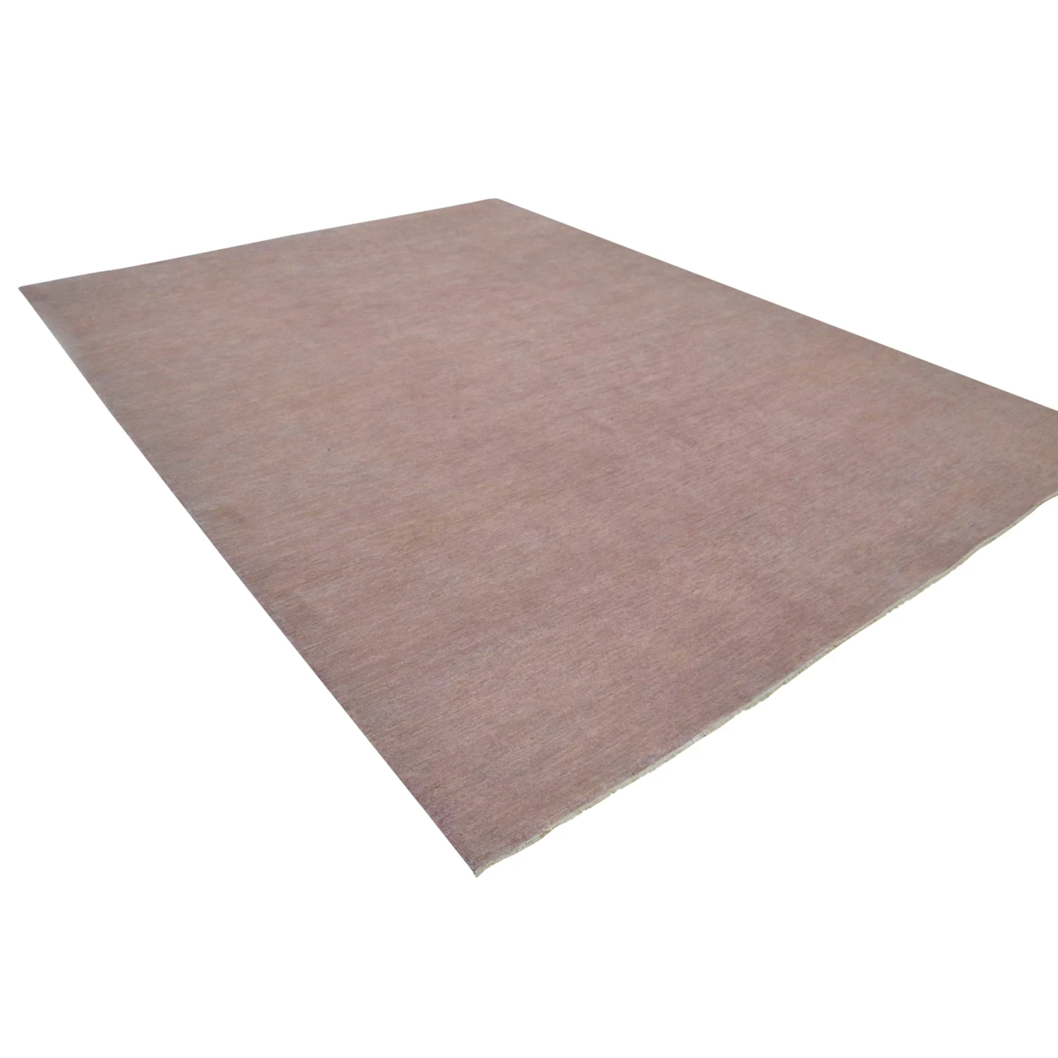 Distressed Solid Wool Area Rug - 9' X 12' 16 Distressed Solid Wool Area Rug - 9' X 12' - Image 14