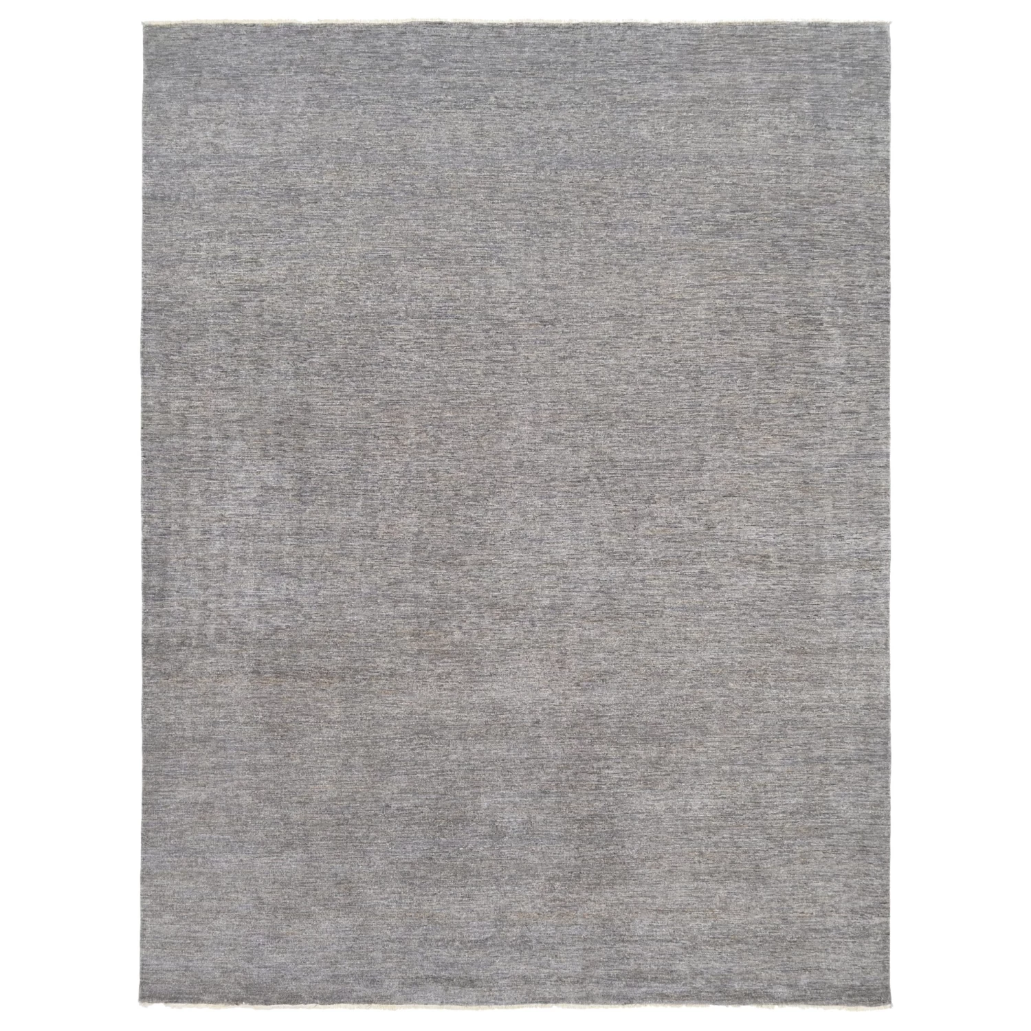 Distressed Solid Wool Area Rug - 9' X 12' 18 Distressed Solid Wool Area Rug - 9' X 12' - Image 16