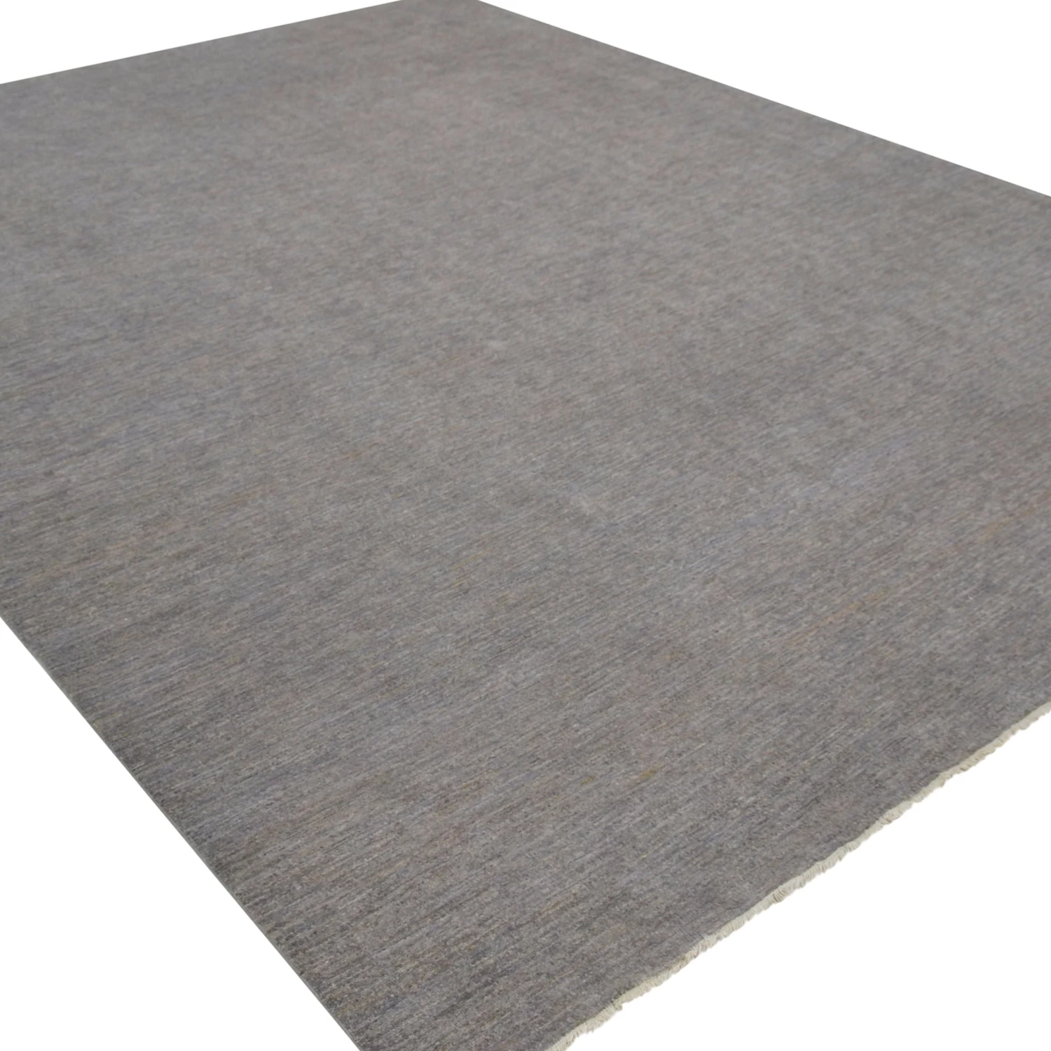 Distressed Solid Wool Area Rug - 9' X 12' 15 Distressed Solid Wool Area Rug - 9' X 12' - Image 13