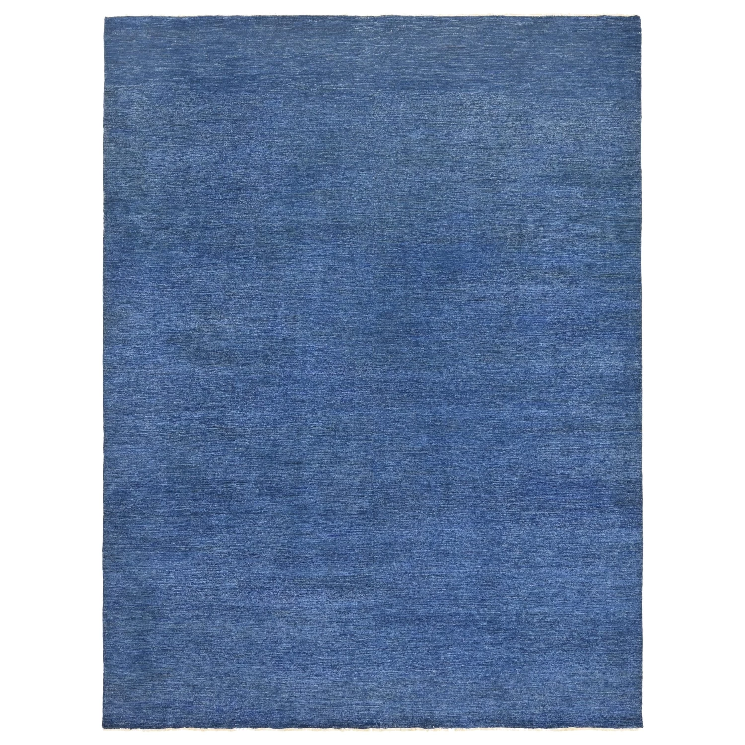 Distressed Solid Wool Area Rug - 9' X 12' 7 Distressed Solid Wool Area Rug - 9' X 12' - Image 5