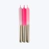 Dip Dye Bling-Bling Taper Candle Set, Artemis 1 Dip Dye Bling-Bling Taper Candle Set, Artemis -Home Comprehensive Shop 3026557