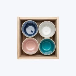 8 Multicolor Lungo Cups, Gift Box