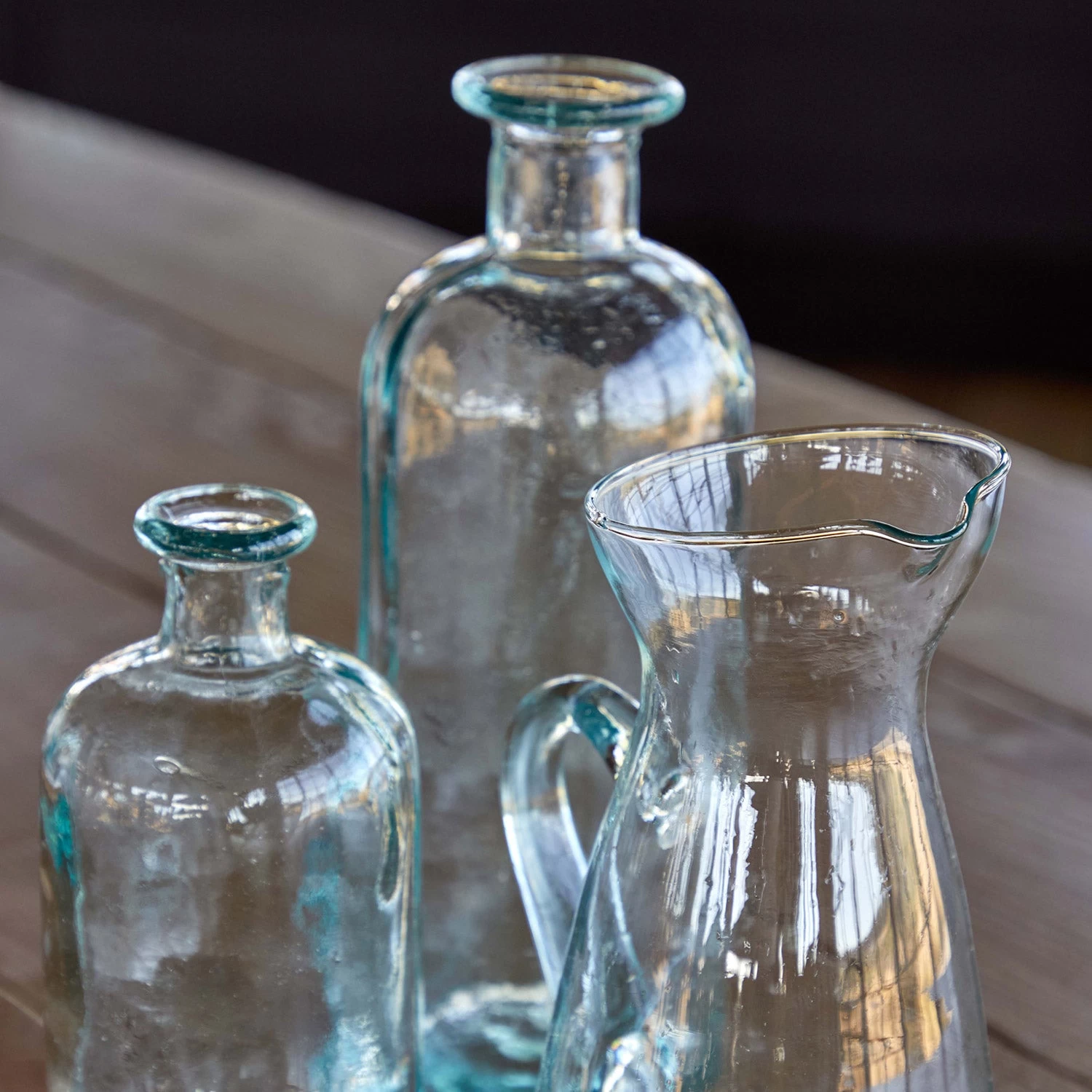 Tosca Large Recycled Glass Bottle 4 Tosca Large Recycled Glass Bottle - Image 2