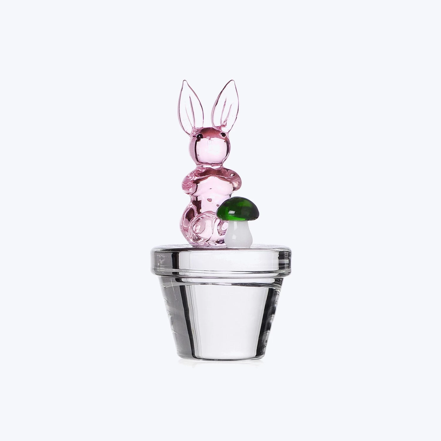 Rabbit & Mushroom Paperweight 3 Rabbit & Mushroom Paperweight