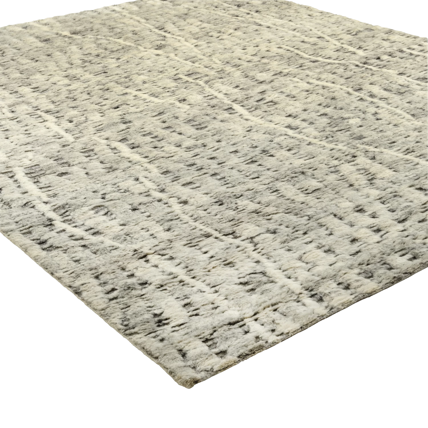 Moroccan Wool Rug - 8' X 9'10" 5 Moroccan Wool Rug - 8' X 9'10" - Image 3
