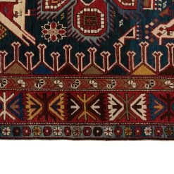 Red And Blue Antique Turkish Runner - 4'11'' X 10'11'' 11 Red And Blue Antique Turkish Runner - 4'11'' X 10'11'' -Home Comprehensive Shop 3027083 5