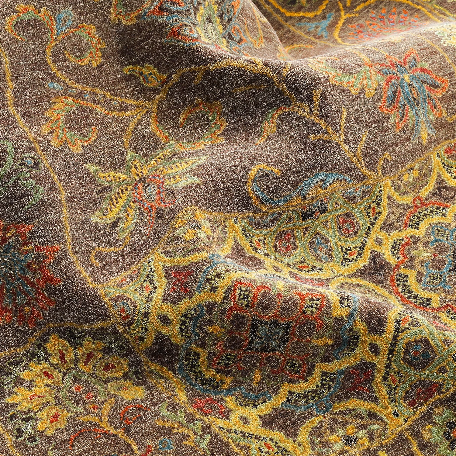 Grey Transitional Wool Rug - 5' X 7'7" 15 Grey Transitional Wool Rug - 5' X 7'7" - Image 13