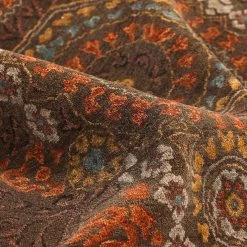 Brown Transitional Wool Rug - 6'1" X 12'4" 16 Brown Transitional Wool Rug - 6'1" X 12'4" -Home Comprehensive Shop 3027334 7