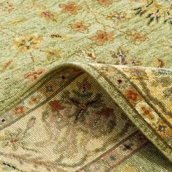 Green Traditional Wool Rug - 5' X 8' -Home Comprehensive Shop 3027338 5 e8576b00 9390 49de 95d8 2e1441f96ee2