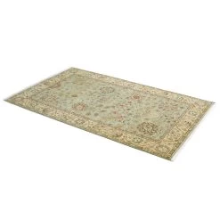 Green Traditional Wool Rug - 5' X 8' -Home Comprehensive Shop 3027338 8