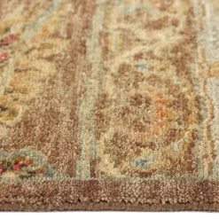 Multi Transitional Wool Rug - 5'5" X 5'5" -Home Comprehensive Shop 3027364 6