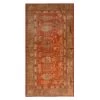 Orange Vintage Traditional Wool Kohtan Rug - 5'4" X 10'8" 2 Orange Vintage Traditional Wool Kohtan Rug - 5'4" X 10'8" -Home Comprehensive Shop 3027850 1