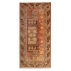 Red Vintage Traditional Kohtan Wool Rug - 4'6" X 9'4" 2 Red Vintage Traditional Kohtan Wool Rug - 4'6" X 9'4" -Home Comprehensive Shop 3027855 1