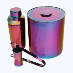 Stile Insulated Ice Bucket, Rainbow 7 Stile Insulated Ice Bucket, Rainbow -Home Comprehensive Shop 3027922 4