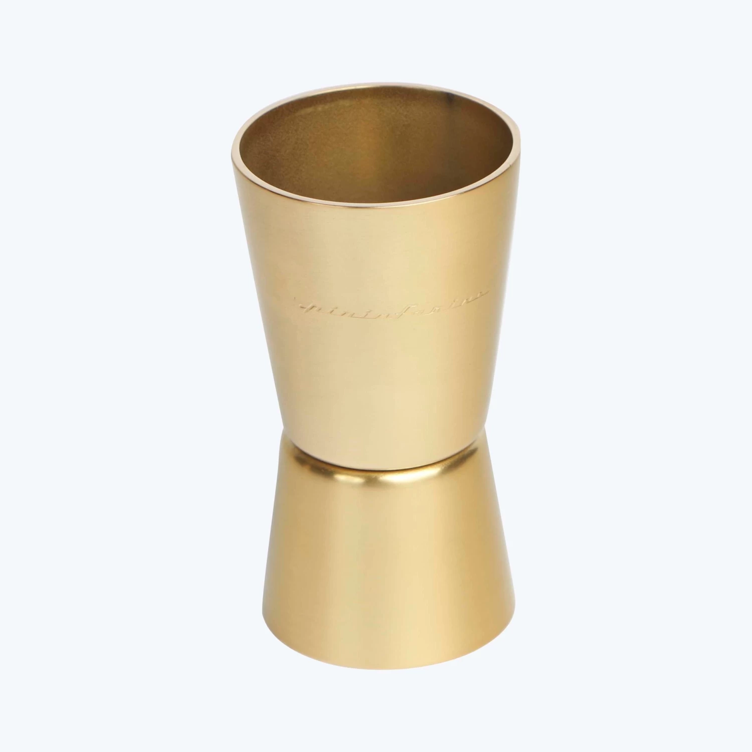Stile Jigger, Brushed Gold 3 Stile Jigger, Brushed Gold