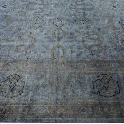 Grey Overdyed Wool Rug - 8'1" X 10'1" 11 Grey Overdyed Wool Rug - 8'1" X 10'1" -Home Comprehensive Shop 3029363 1