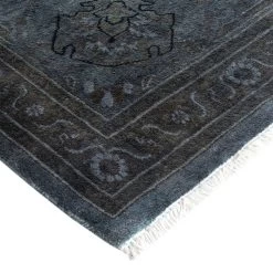 Grey Overdyed Wool Rug - 8'1" X 10'1" 12 Grey Overdyed Wool Rug - 8'1" X 10'1" -Home Comprehensive Shop 3029363 2