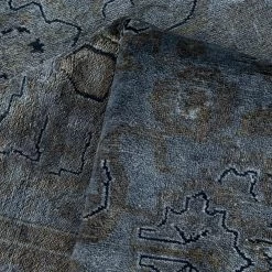 Grey Overdyed Wool Rug - 8'1" X 10'1" 14 Grey Overdyed Wool Rug - 8'1" X 10'1" -Home Comprehensive Shop 3029363 5