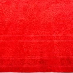 Red Overdyed Wool Rug - 10'2" X 14'2" 12 Red Overdyed Wool Rug - 10'2" X 14'2" -Home Comprehensive Shop 3029397 2