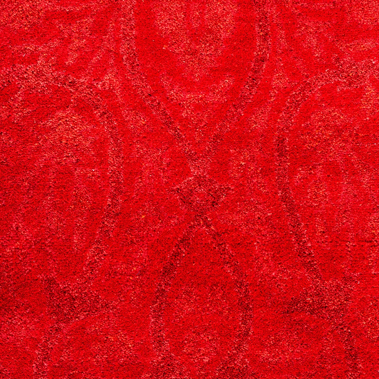 Red Overdyed Wool Rug - 10'2" X 14'2" 6 Red Overdyed Wool Rug - 10'2" X 14'2" - Image 4