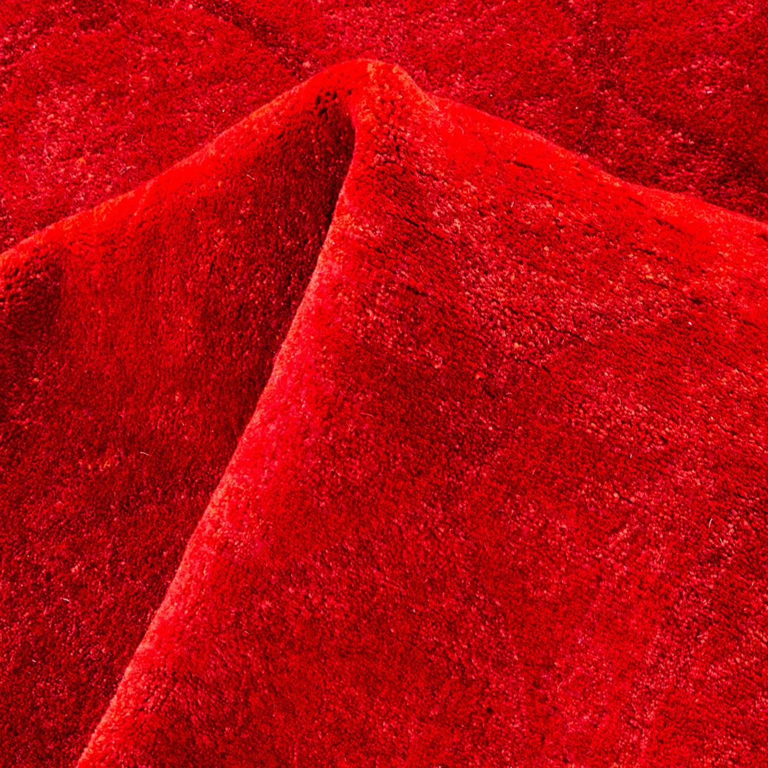 Red Overdyed Wool Rug - 10'2" X 14'2" 7 Red Overdyed Wool Rug - 10'2" X 14'2" - Image 5