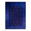 Blue Overdyed Wool Rug - 9'2" X 12'3" -Home Comprehensive Shop 3029445 7