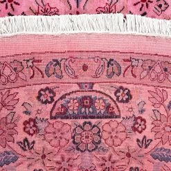 Pink Overdyed Wool Rug - 9' X 9'1" 14 Pink Overdyed Wool Rug - 9' X 9'1" -Home Comprehensive Shop 3029447 6