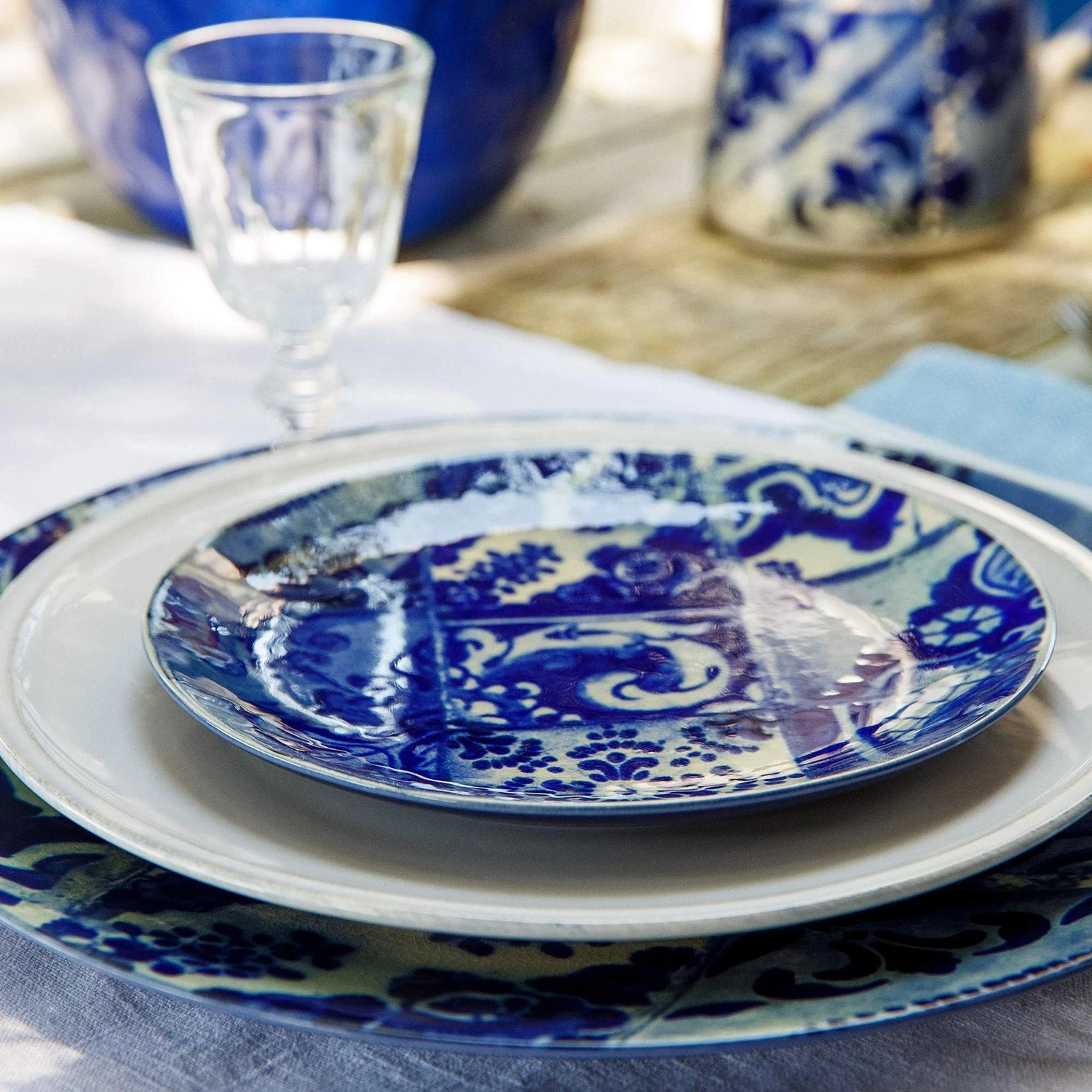 Lisboa Salad/Dessert Plate Set 4 Lisboa Salad/Dessert Plate Set - Image 2